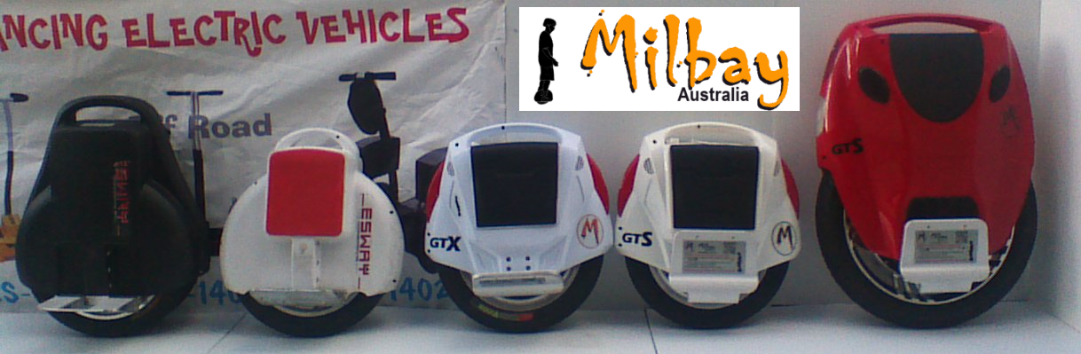 Milbay motouni self balancing unicycle product range 2015